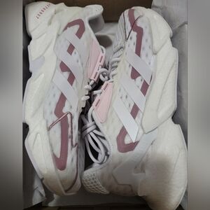 Adidas X9000L4 Heat.RDY 'White Magic Mauve' running shoes; Women's size 9.5 (42)